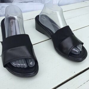 Comfort Plus Black Slide Women’s Shoes